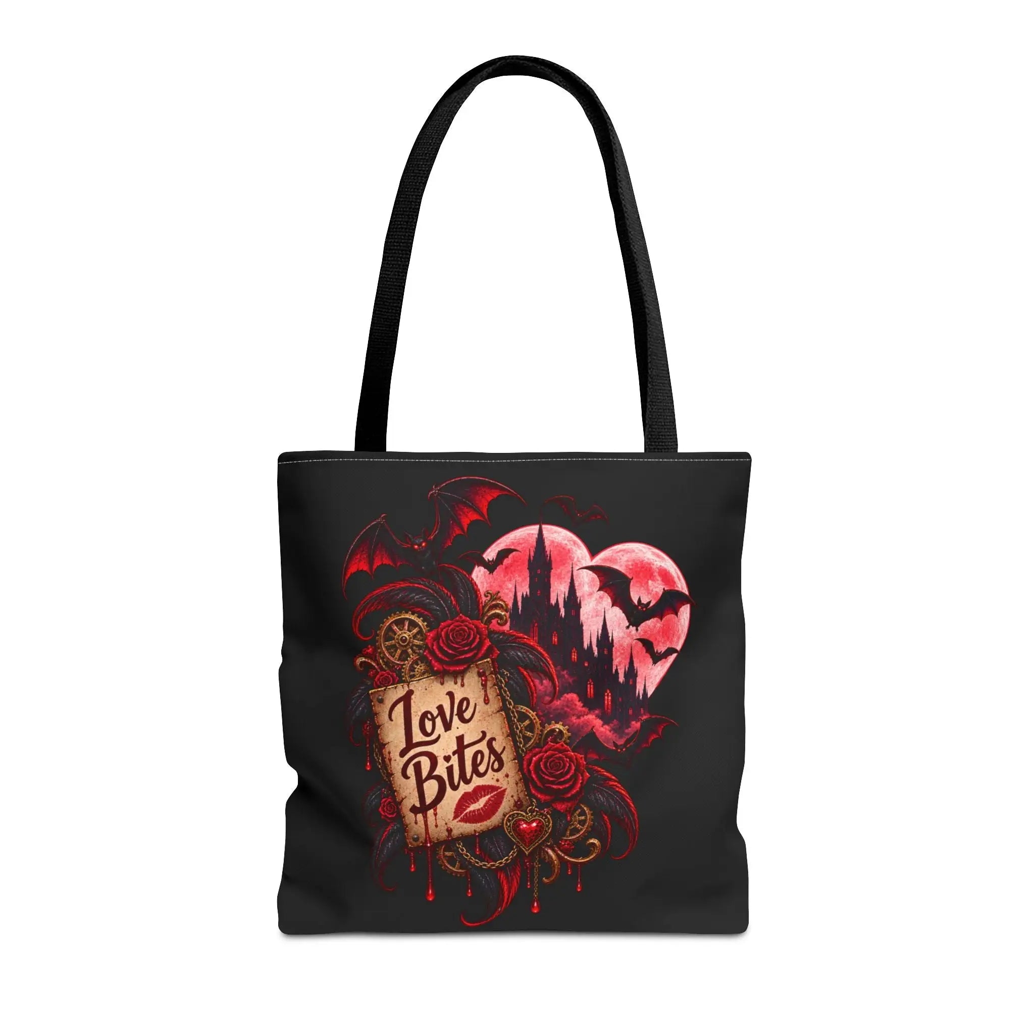 Love Bites Moon Bats Tote Bag