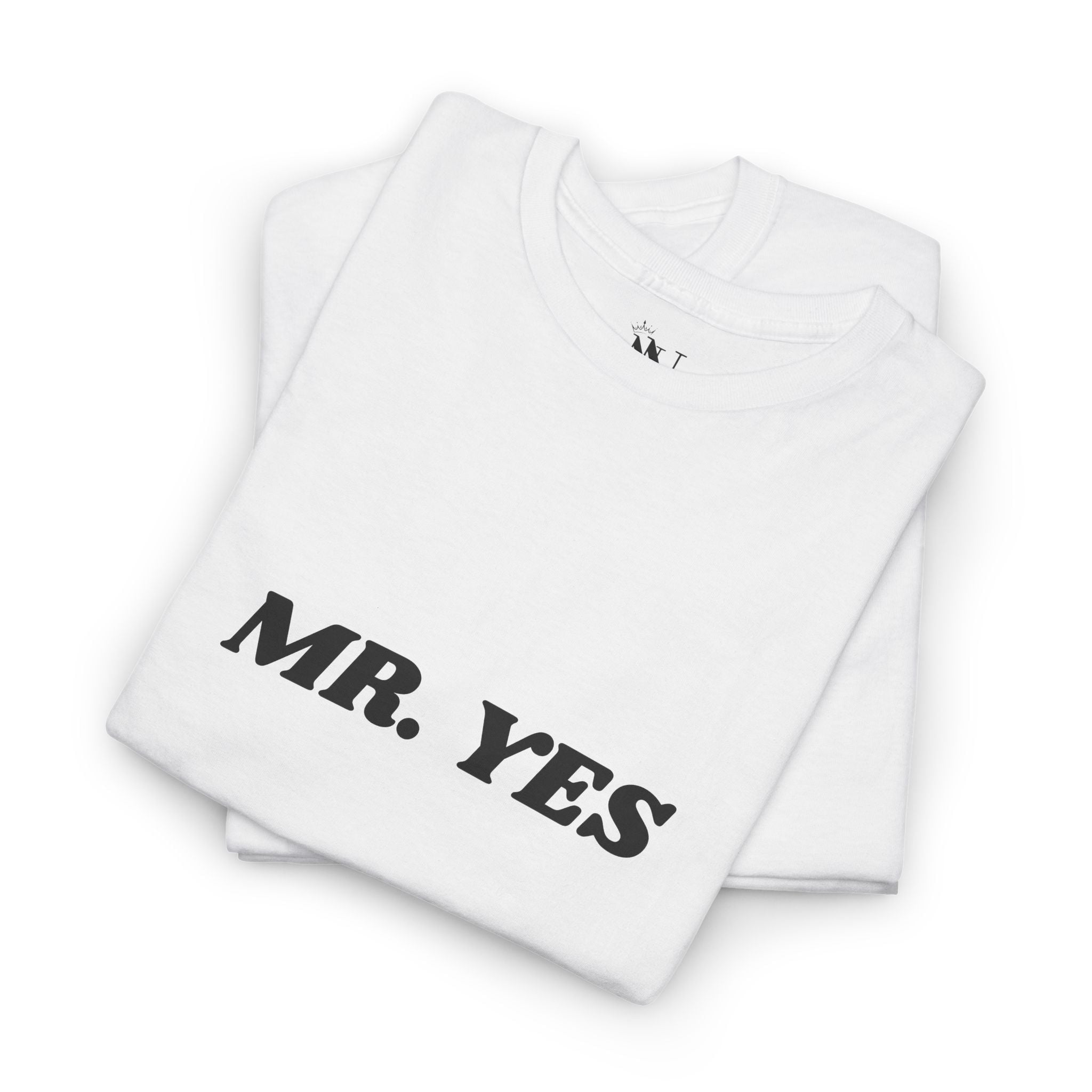 Mr. Yes | Mix & Match Cotton Unisex Fun-Flirty Lovers’ T-Shirts