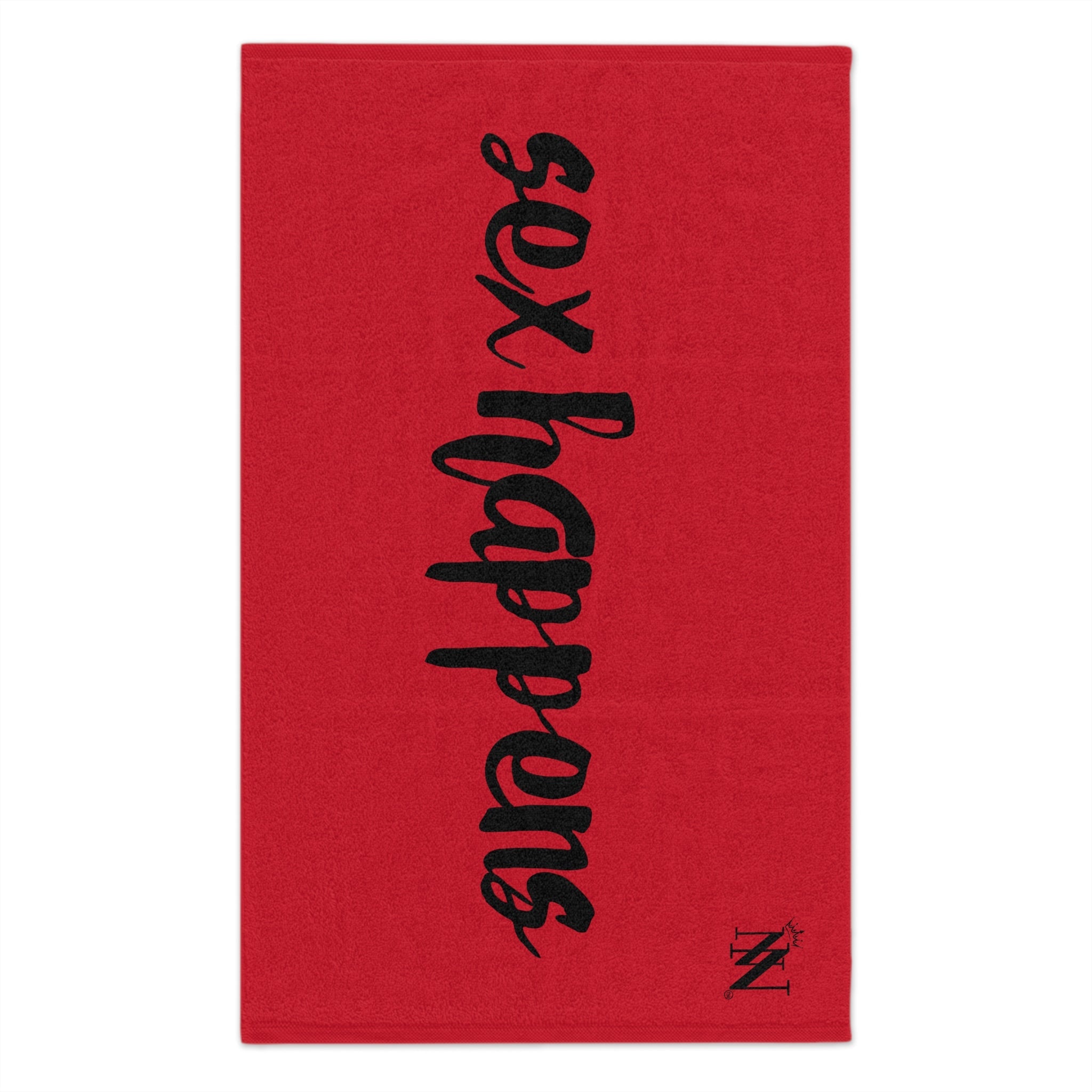 Sex Happens Red | Mix & Match Soft Fun-Flirty Lovers’ Towels