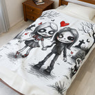 Even in Death | Mix & Match Velveteen Fun-Flirty Lovers’ Blankets