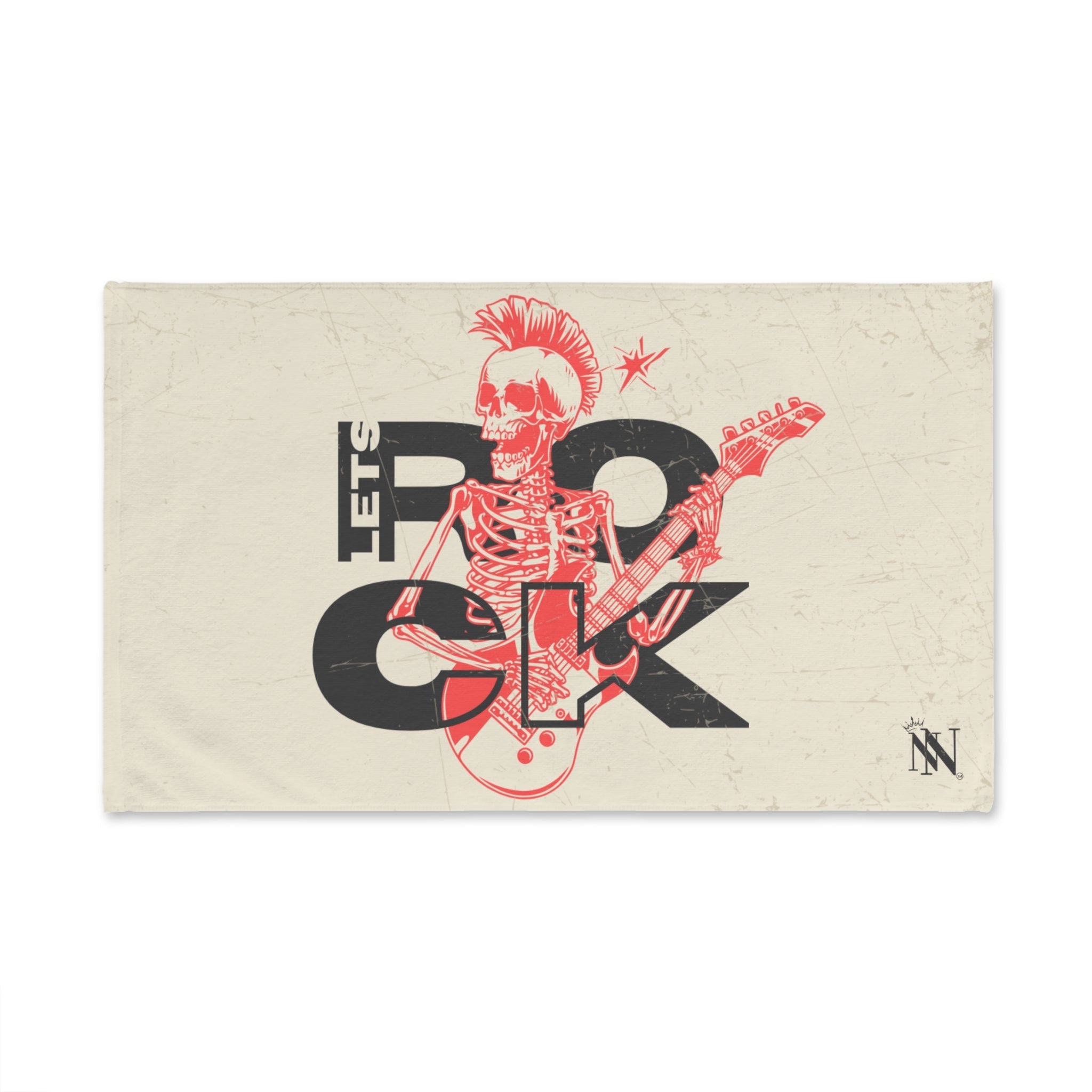 Let’s Rock Skull Rocker Cum Towel