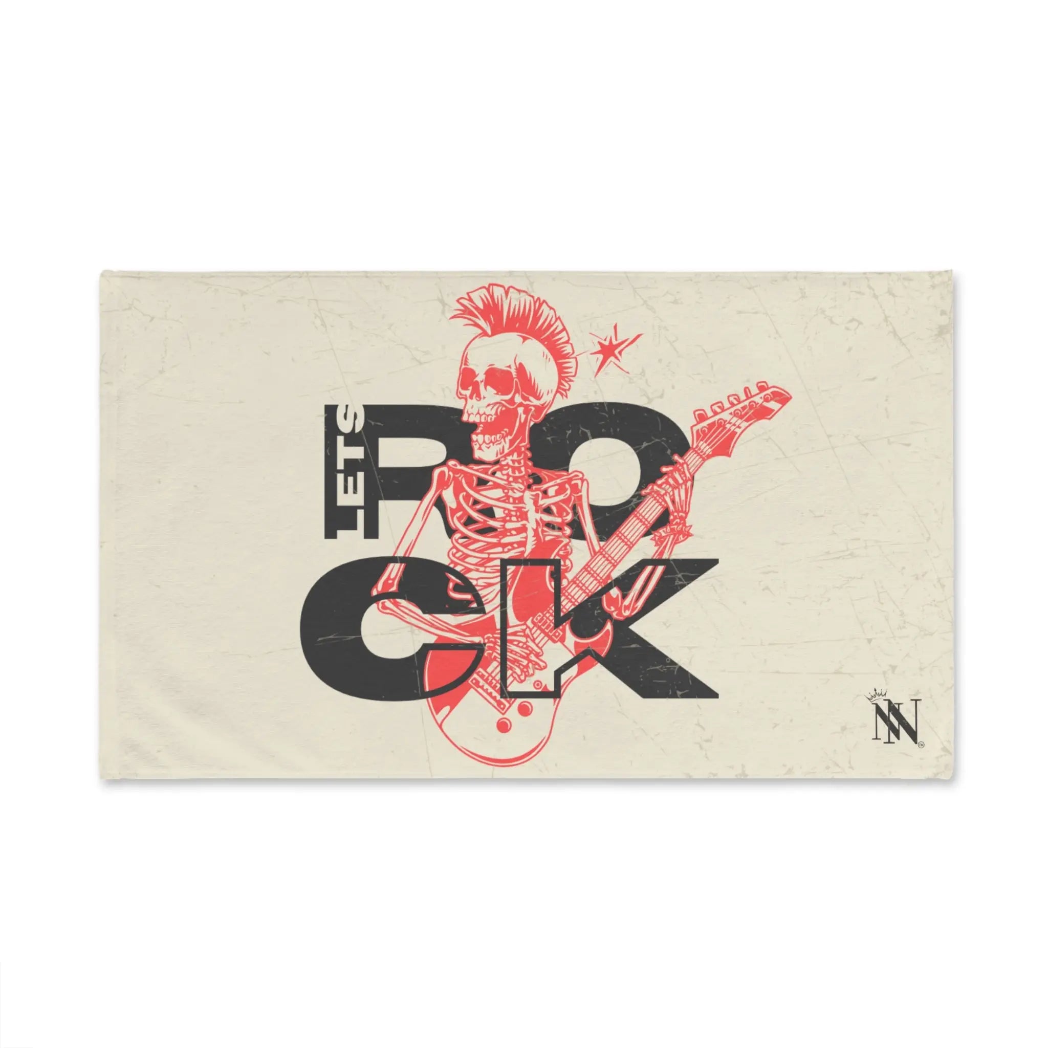 Let’s Rock Skull Rocker Cum Towel