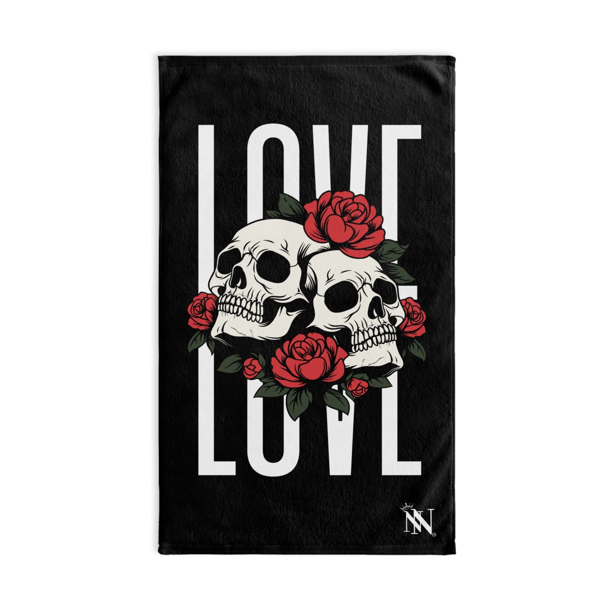 Roses Skulls & Love | Mix & Match Classic Fun-Flirty Lovers’ Towels