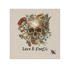 Love & Death Skull Floral | Nectar Napkins Lils’ Fun-Flirty Lovers’ Towels