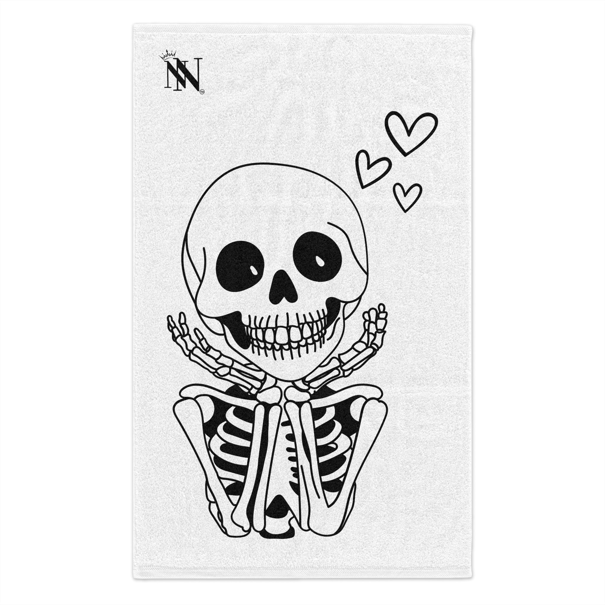 So In Love Skeleton | Mix & Match Soft Fun-Flirty Lovers’ Towels