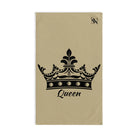 Large Crown Queen GoldLight Grey | Mix & Match Classic Fun-Flirty Lovers’ Towels
