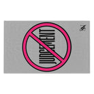 Judgement Free Zone Light Grey | Mix & Match Soft Fun-Flirty Lovers’ Towels