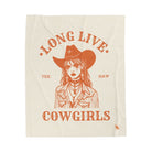 Long Live Cowgirls | Mix & Match Velveteen Fun-Flirty Lovers’ Blankets