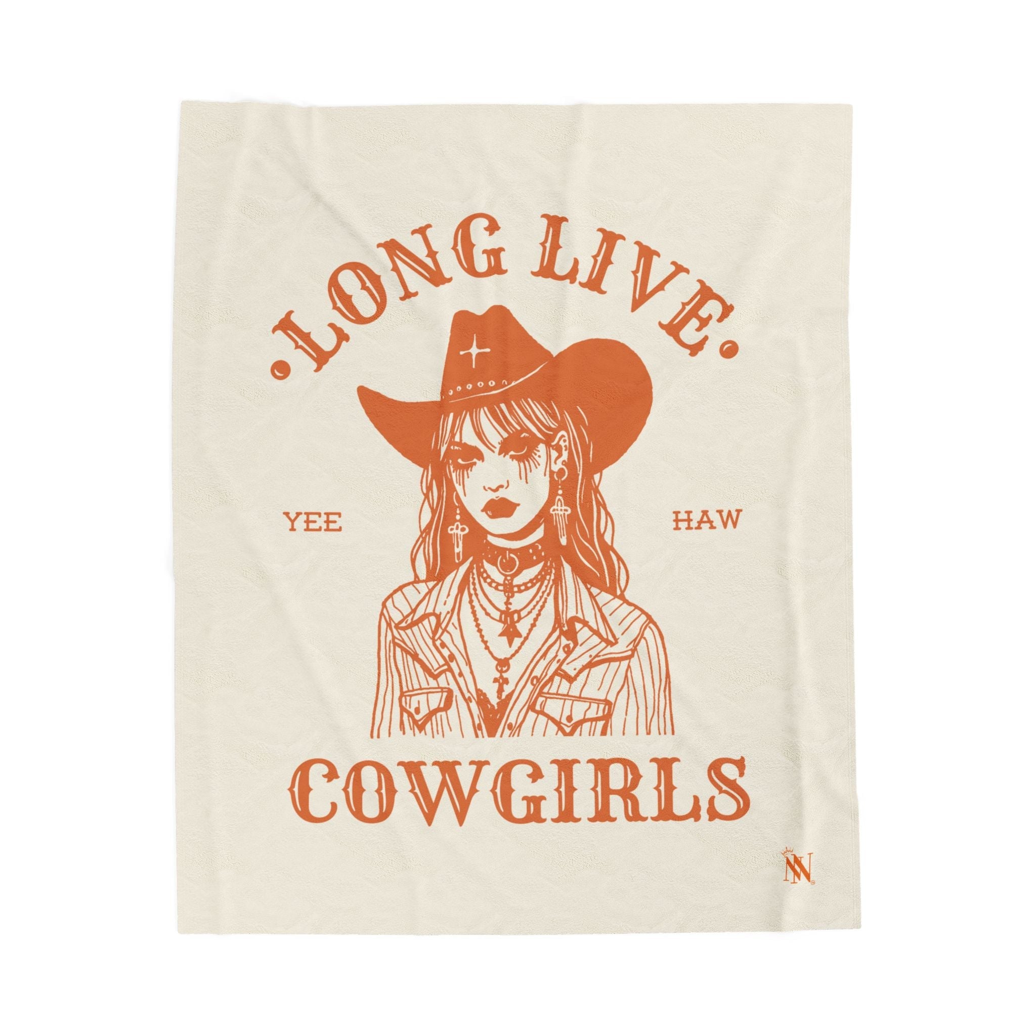 Long Live Cowgirls | Mix & Match Velveteen Fun-Flirty Lovers’ Blankets