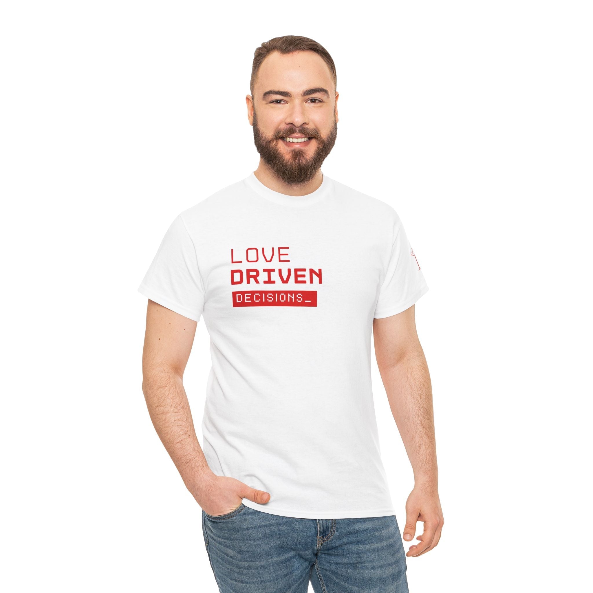 Love Driven Decisions | Mix & Match 100% Cotton Unisex Fun-Flirty Lovers’ Tees