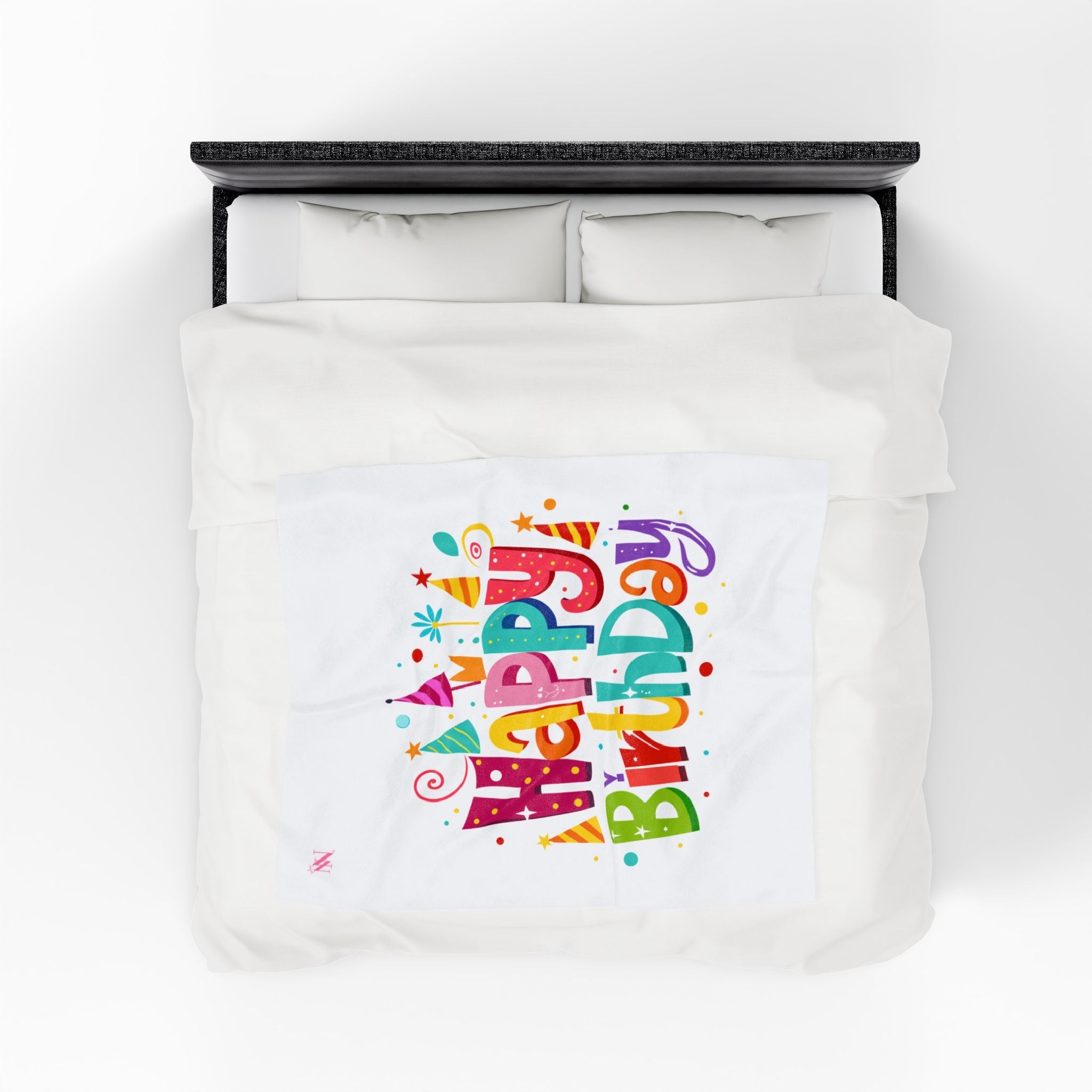 Fun Happy Birthday | Mix & Match Velveteen Fun-Flirty Lovers’ Blankets