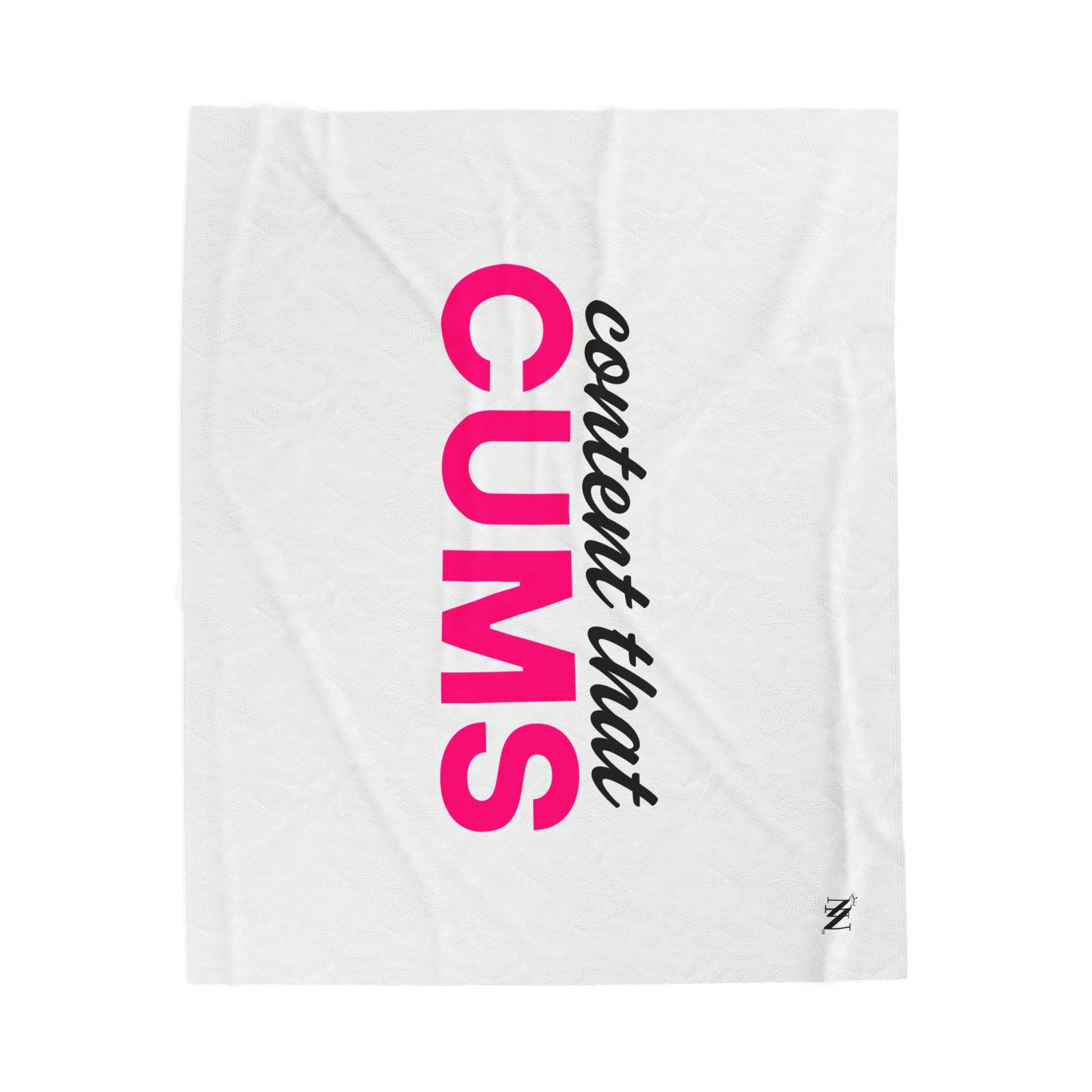 Content that Cums | Mix & Match Soft Fun-Flirty Lovers’ Blankets