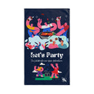 Let’s Party | Mix & Match Original Fun-Flirty Lovers’ Towels