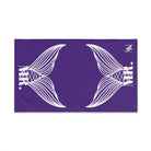Mr. Mr. Mermaid Shareable Sides Purple Cum Towel