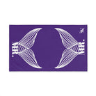Mr. Mr. Mermaid Shareable Sides Purple | Mix & Match Classic Fun-Flirty Lovers’ Towels