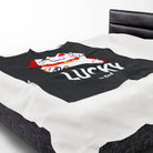 Lucky In Bed Beckoning Cat | Mix & Match Soft Fun-Flirty Lovers’ Blankets