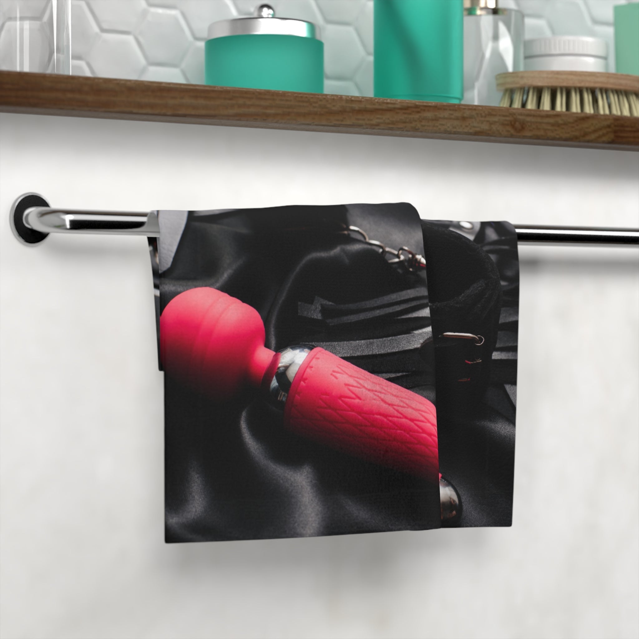 Sex Toys & Cuffs Photograph Cum Rag