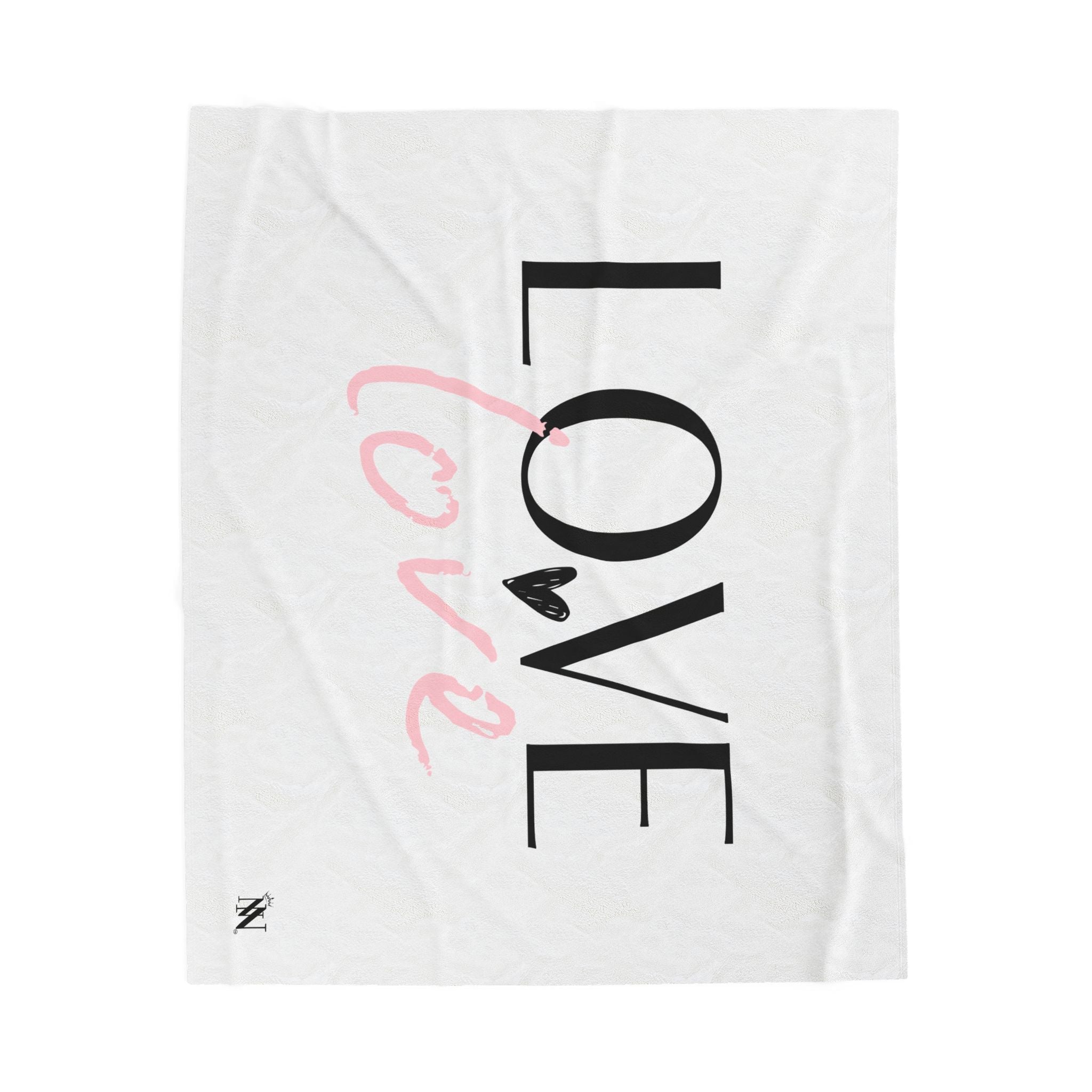 Love Love Romantic Gifts Silky Soft Love Blanket