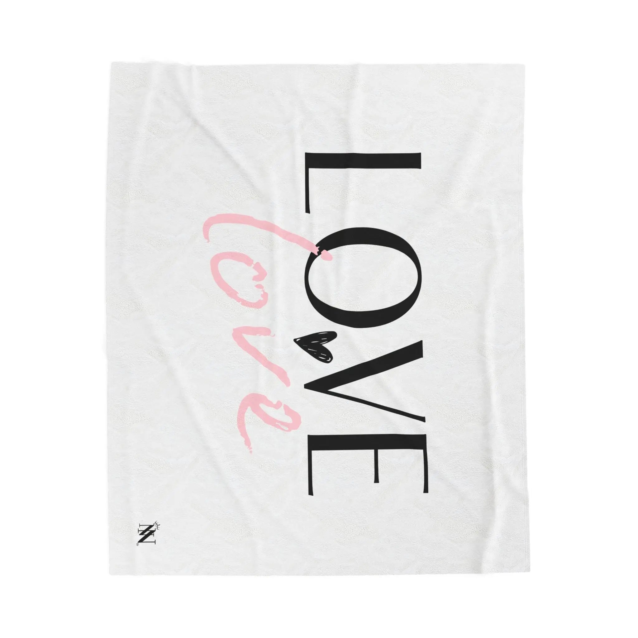 Love Love Romantic Gifts Silky Soft Love Blanket