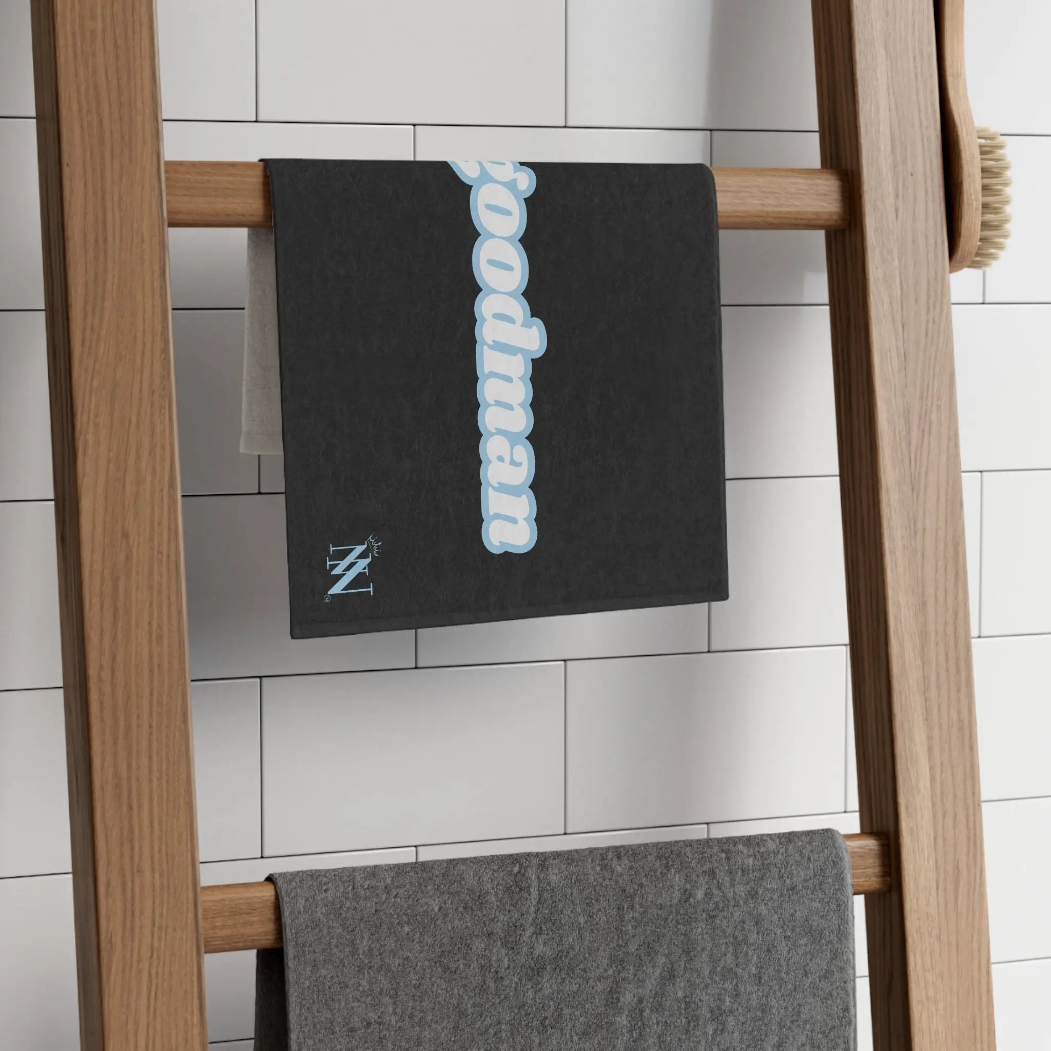 #realgoodman Black | Mix & Match Soft Fun-Flirty Lovers’ Towels