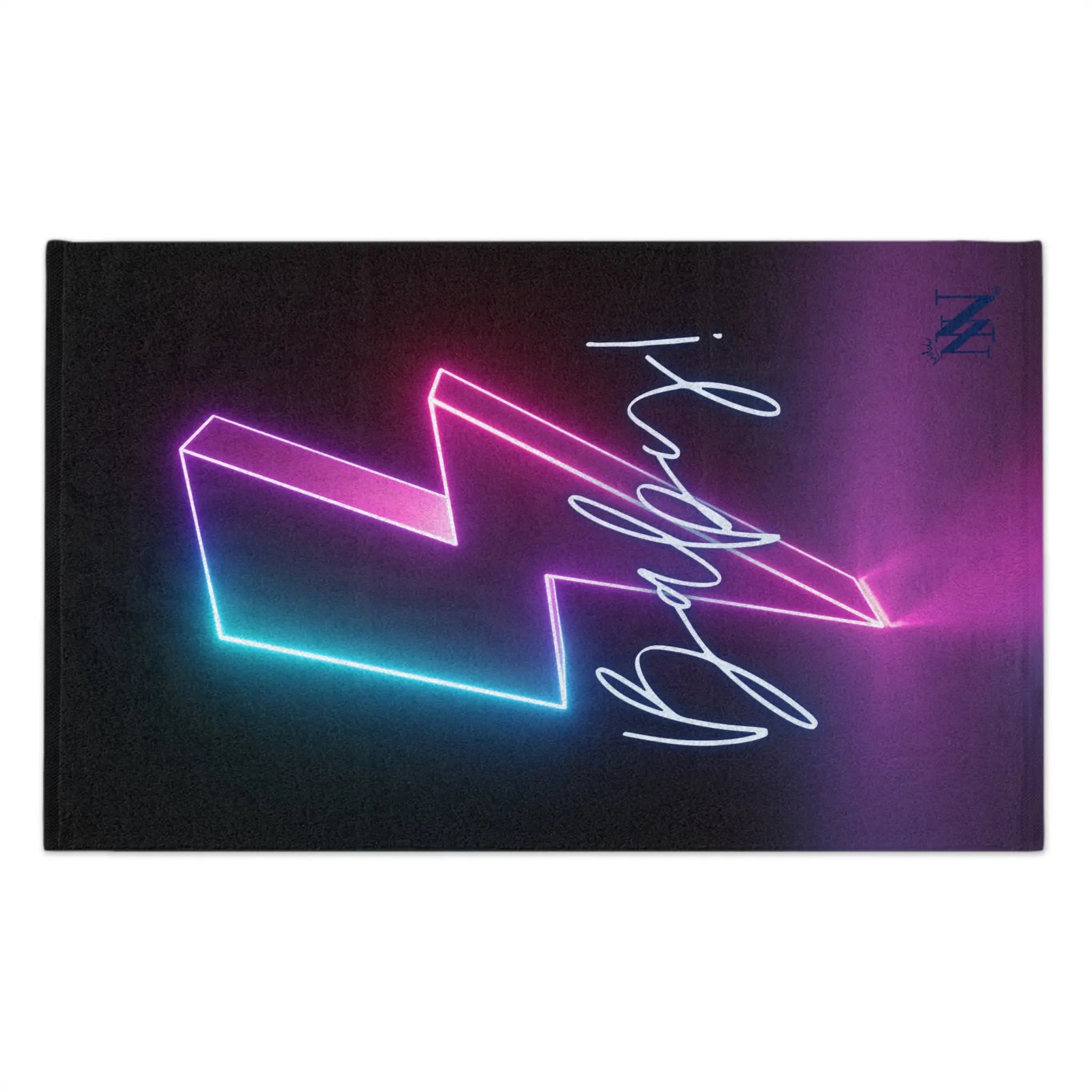Electric Baby! Graphic | Mix & Match Soft Fun-Flirty Lovers’ Towels