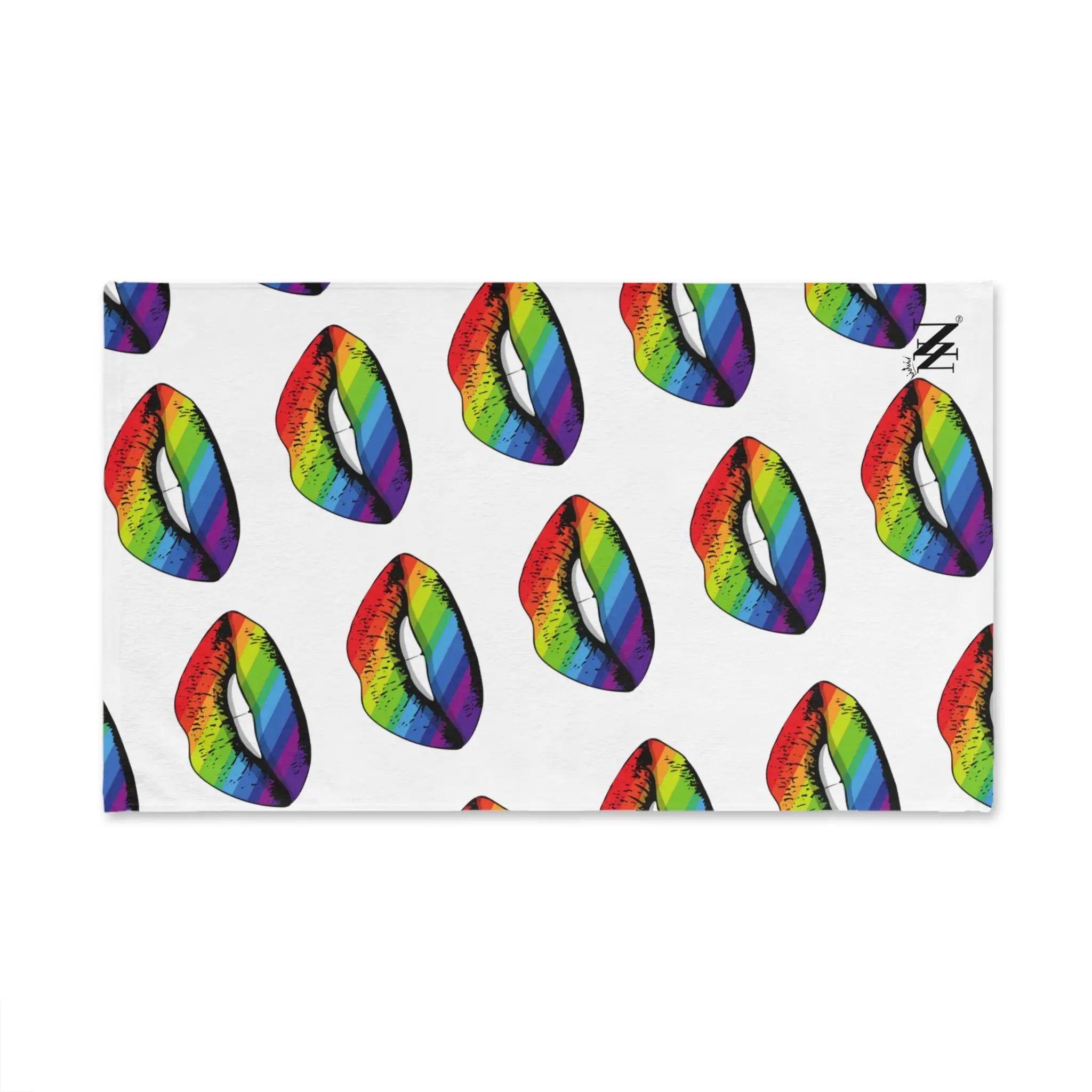 Rainbow Lips Patterned | Mix & Match Classic Fun-Flirty Lovers’ Towels