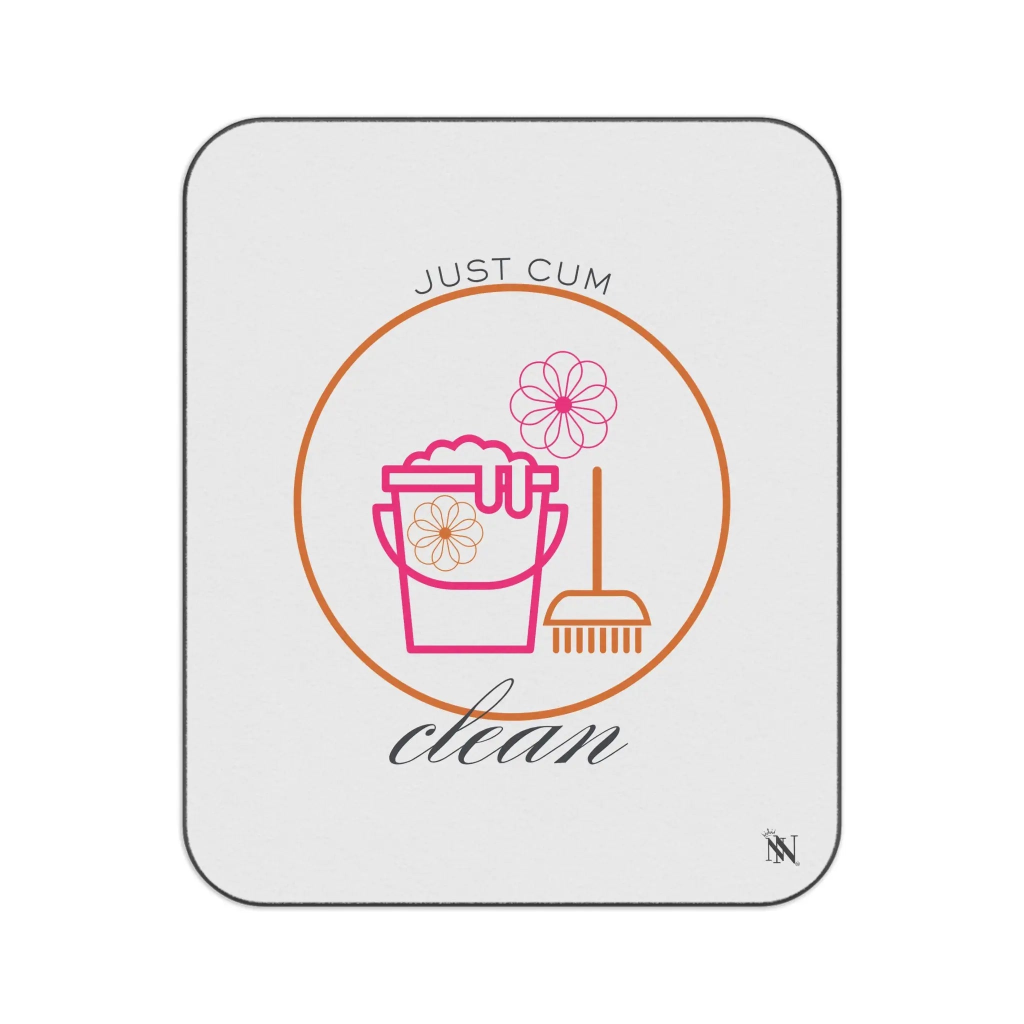 Just Cum Clean! | Mix Match Fun-Flirty Lovers’ Water-Resistant Blankets