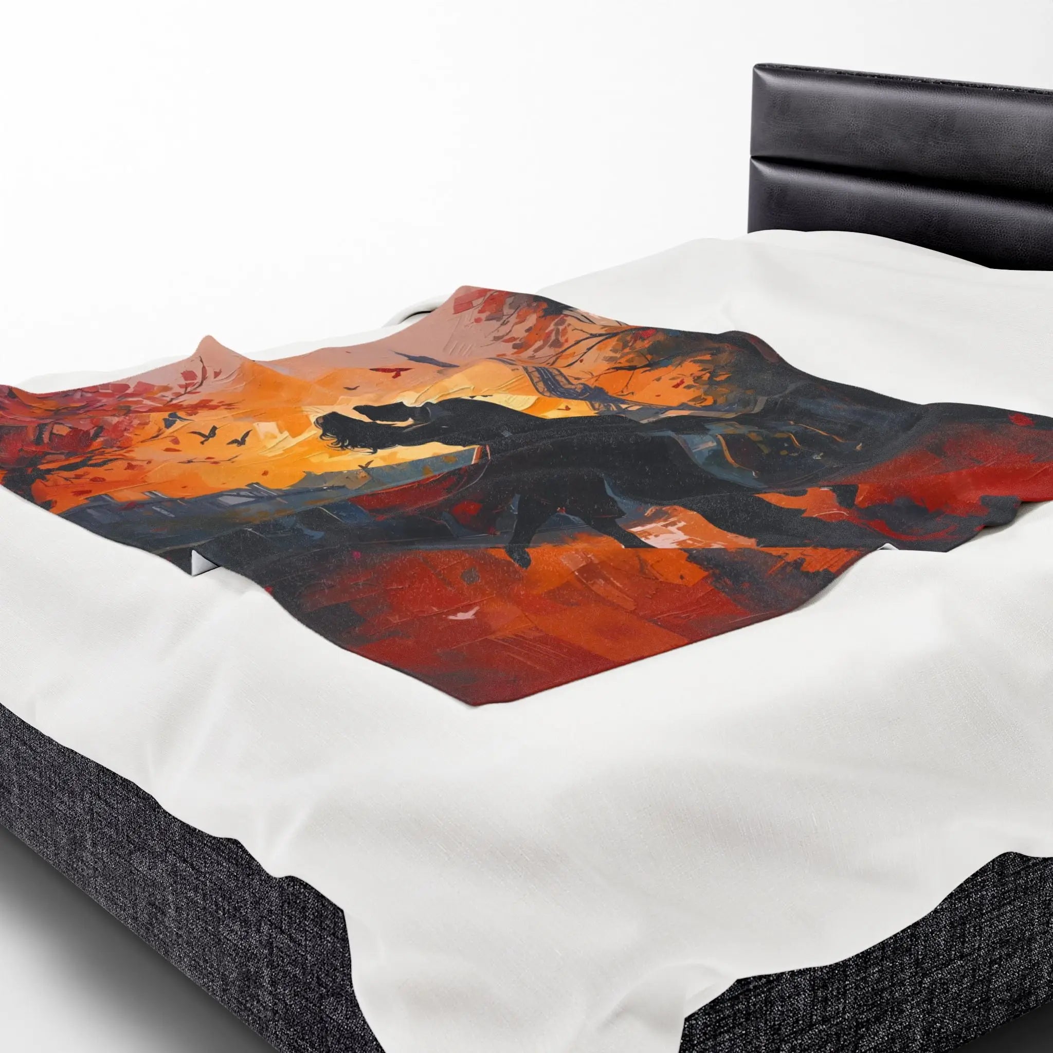 Sweep Me off My Feet Graphic | Mix & Match Velveteen Fun-Flirty Lovers’ Blankets