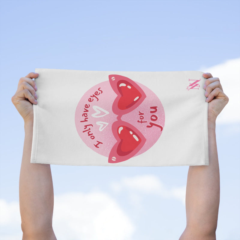I Only Have Eyes for You | Mix & Match Soft Fun-Flirty Lovers’ Towels