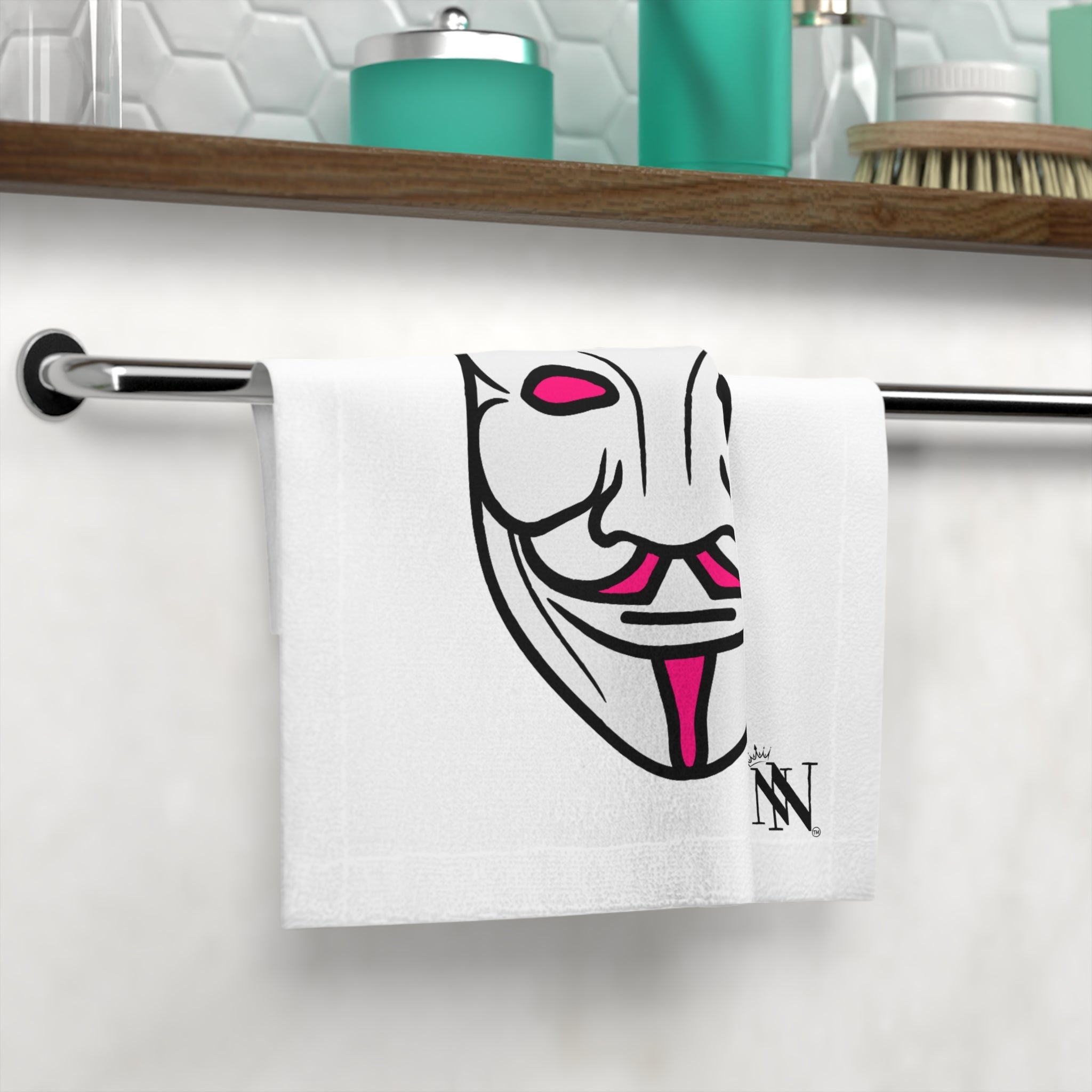 V for Vendetta Mask | Mix & Match Lils’ Fun-Flirty Lovers’ Towels