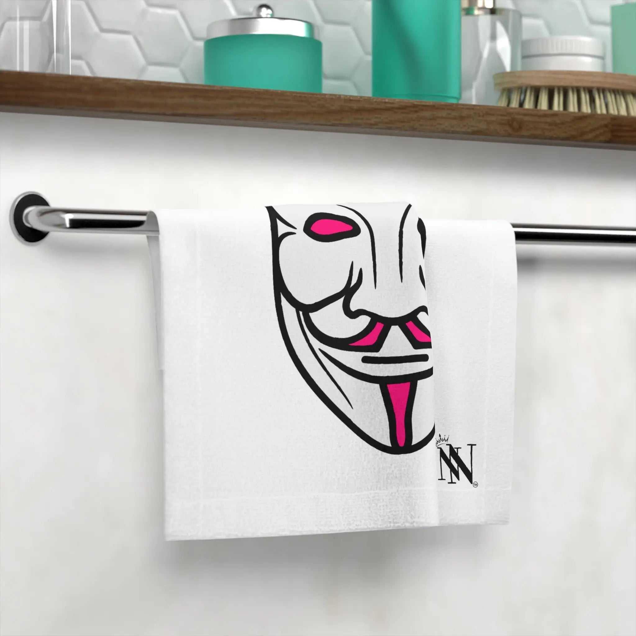 V for Vendetta Mask | Mix & Match Lils’ Fun-Flirty Lovers’ Towels