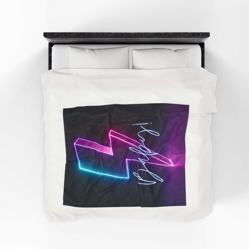 Electric Baby! Graphic | Mix & Match Soft Fun-Flirty Lovers’ Blankets