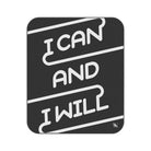 I Can & I Will | Mix Match Fun-Flirty Lovers’ Water-Resistant Blankets