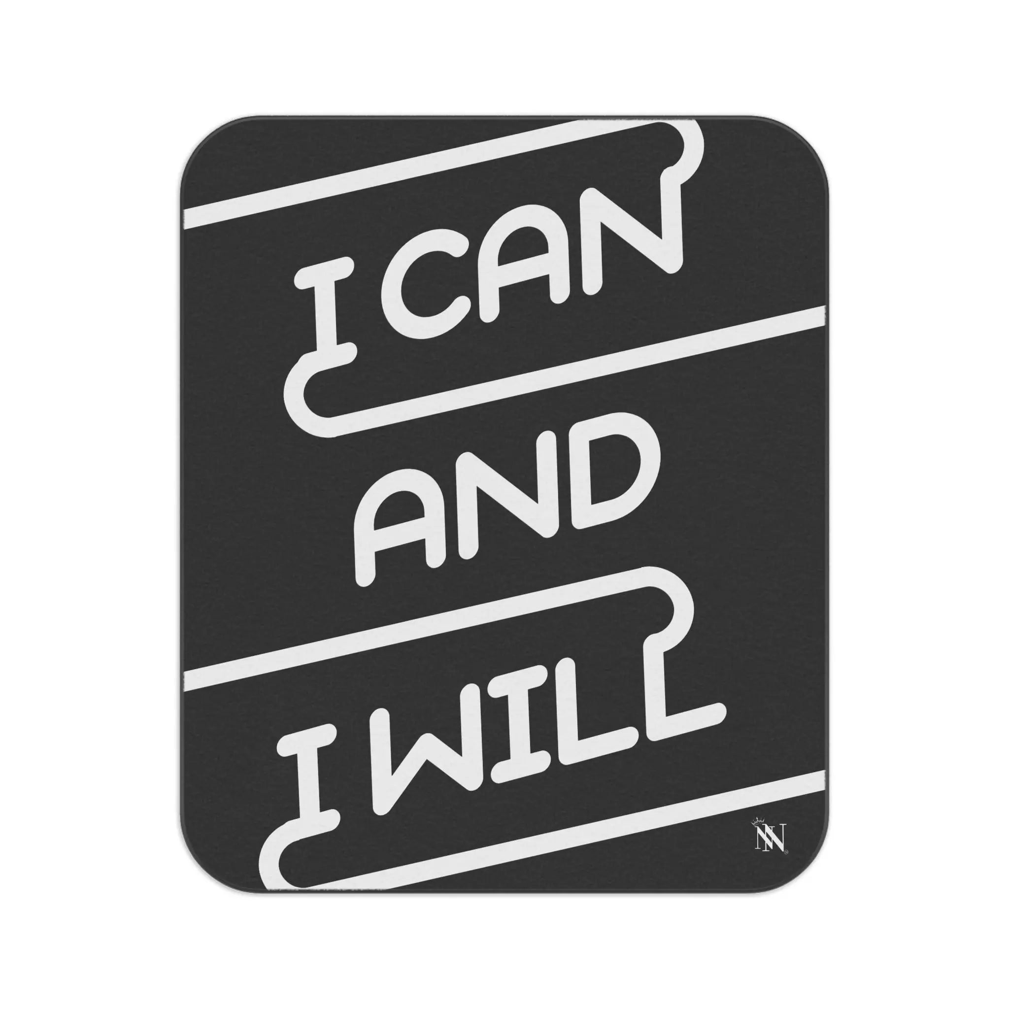 I Can & I Will | Mix Match Fun-Flirty Lovers’ Water-Resistant Blankets