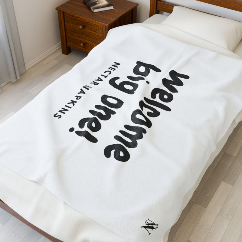 Welcome Big One! | Mix & Match Fun-Flirty Lovers’ Blankets