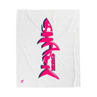 Pink Cum Shark | Mix & Match Soft Fun-Flirty Lovers’ Blankets