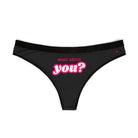 What About You? | Mix & Match Women’s Fun-Flirty Lovers’ Thongs