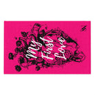 My First Love Real Heart & Flowers Sex Towel