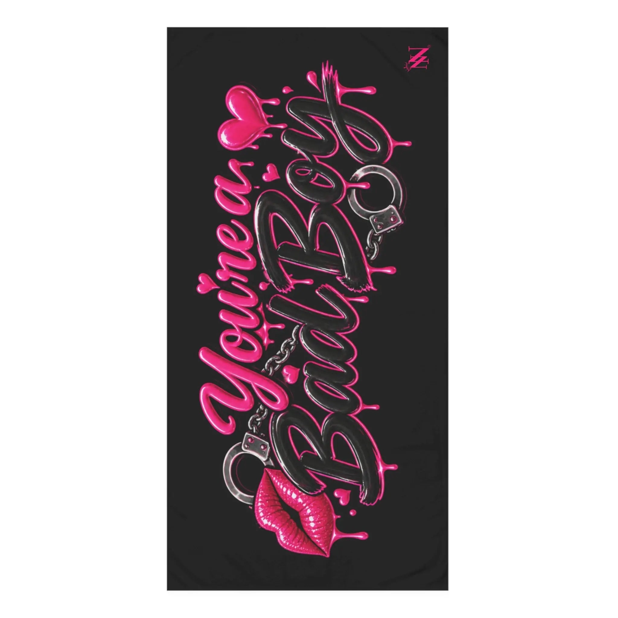 You’re a Bad Boy Sexy | Nectar Napkins XL Fun-Flirty Lovers’ Towels
