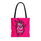 My First Love Real Heart & Flowers | Nectar Napkins Fun-Flirty Lovers’ Totes