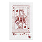 Queen Heart on Deck | Mix & Match Soft Fun-Flirty Lovers’ Towels