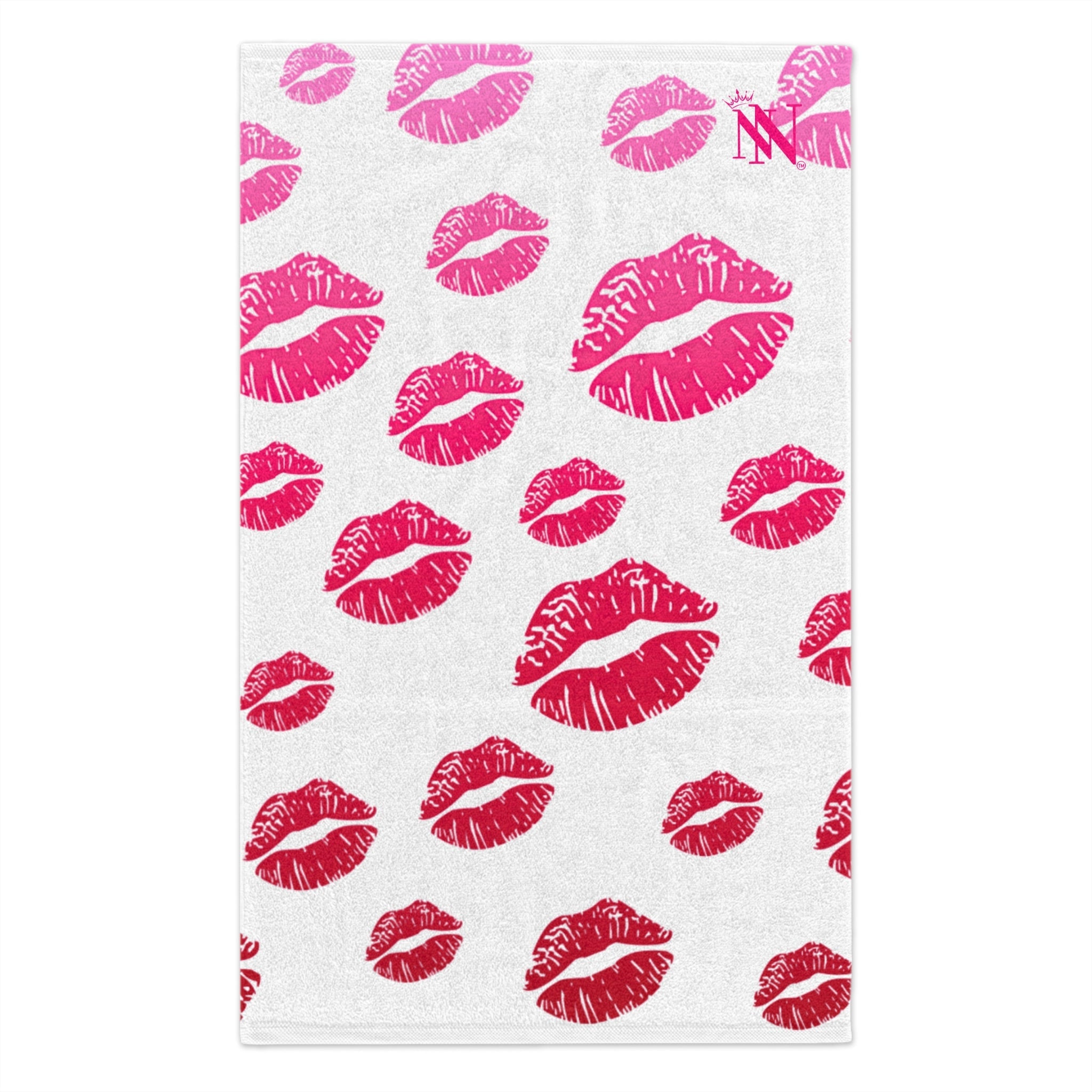 Ombre Kiss Pattern | Mix & Match Soft Fun-Flirty Lovers’ Towels