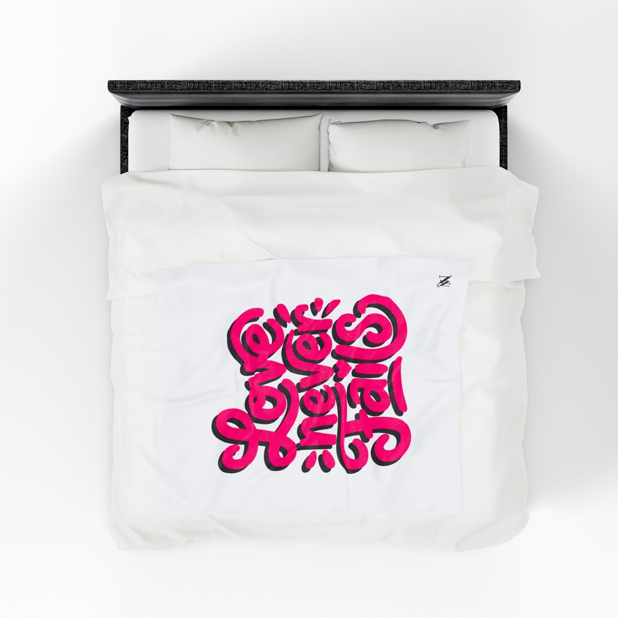 Love Never Fails | Mix & Match Velveteen Fun-Flirty Lovers’ Blankets