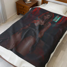 Sexy Domme Graphic | Mix & Match Velveteen Fun-Flirty Lovers’ Blankets