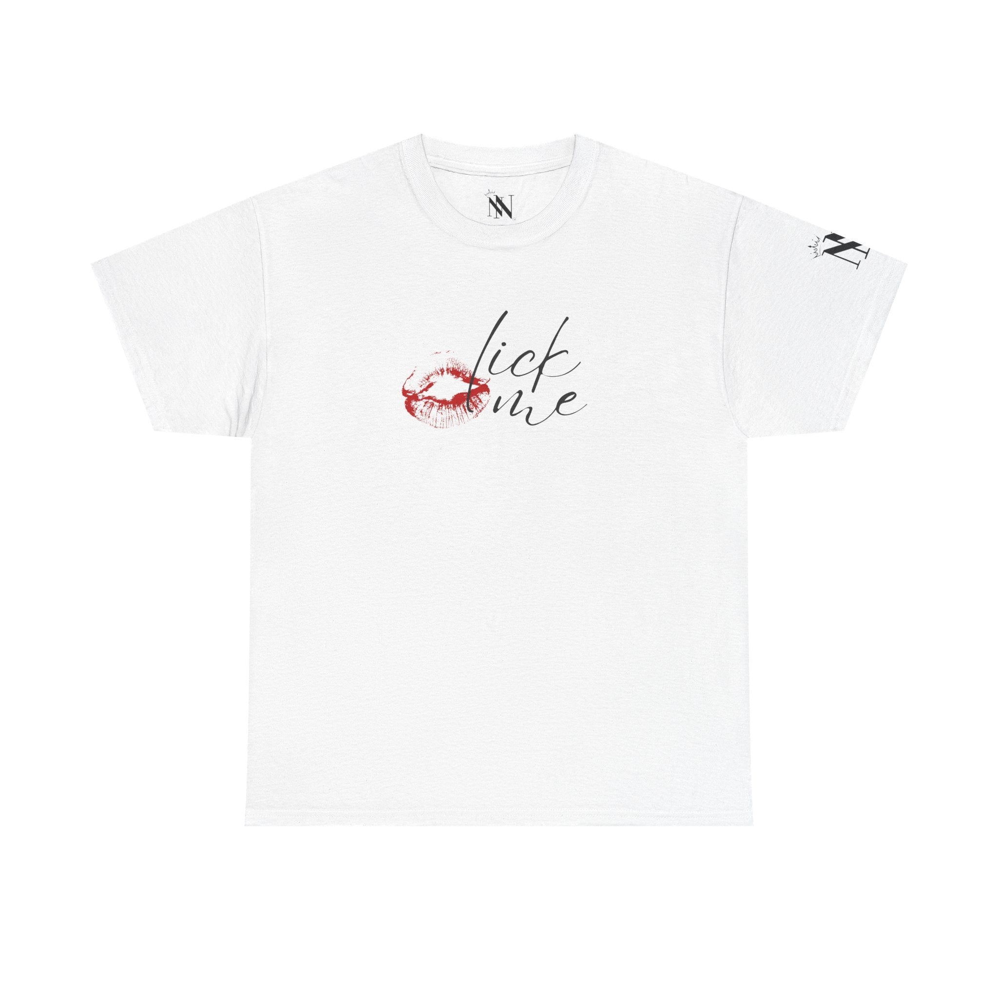 Lick Me with a Kiss Romantic Couples Sex Gifts for Her T-Shirt