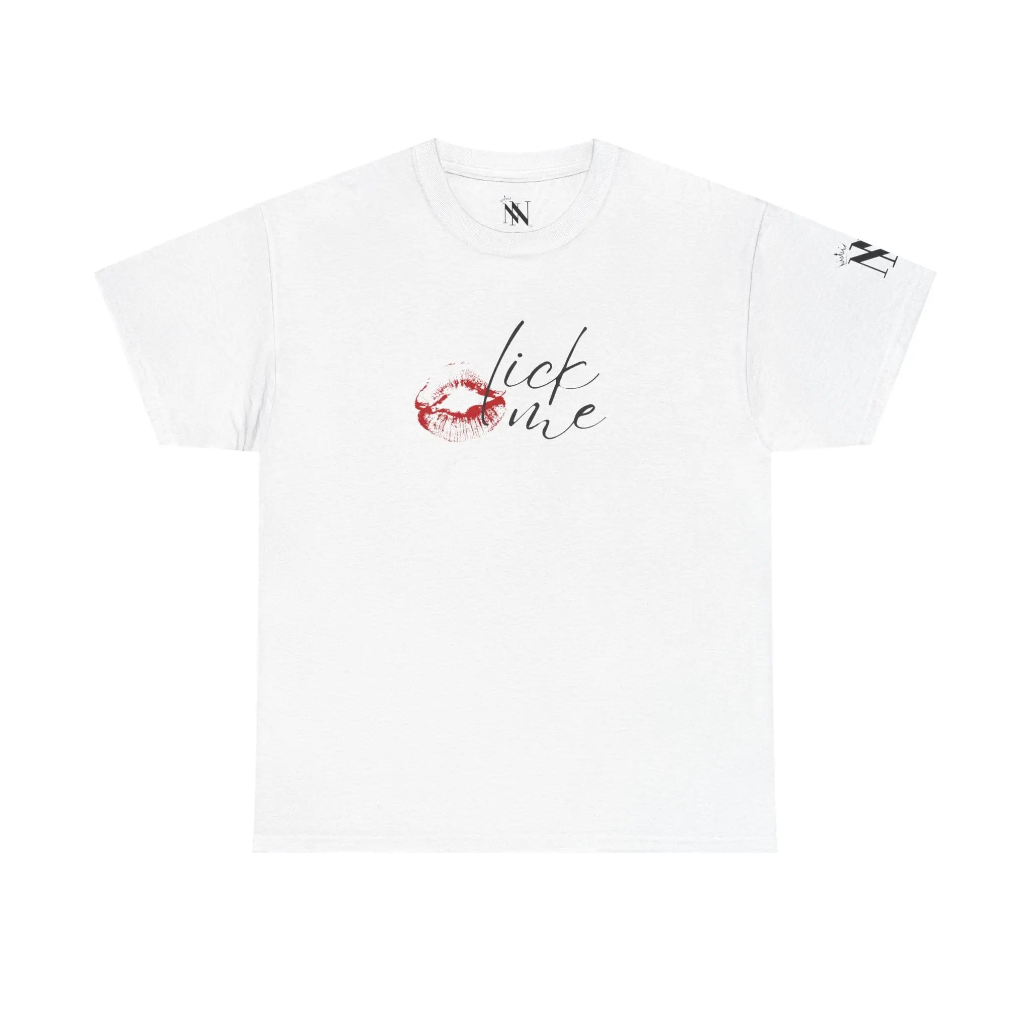 Lick Me with a Kiss Romantic Couples Sex Gifts for Her T-Shirt