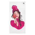 Fall Into Love Girl | Mix & Match XL Fun-Flirty Lovers’ Towels