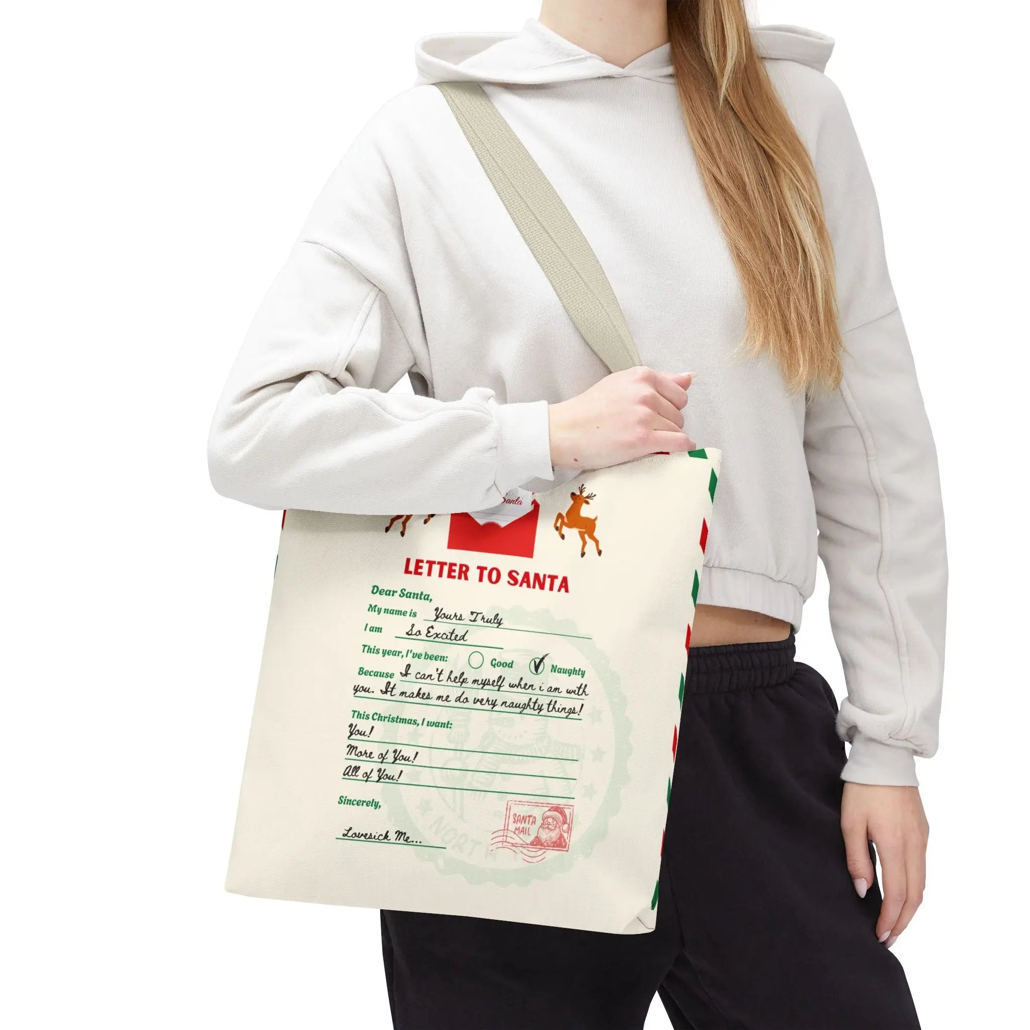 Letter to Santa | Mix & Match Fun-Flirty Lovers’ Totes