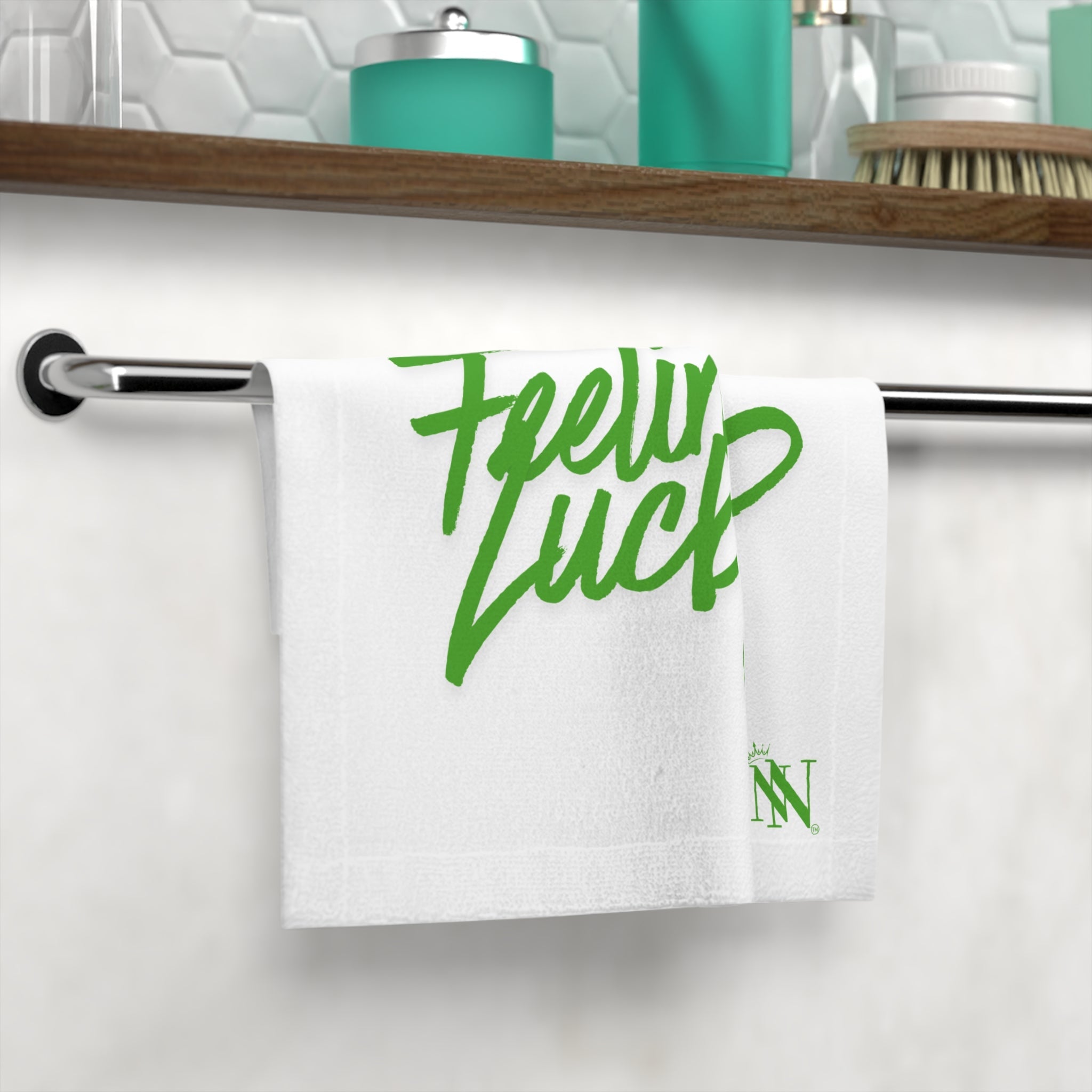 Feelin’ Lucky? Irish Green | Mix & Match Lils’ Fun-Flirty Lovers’ Towels