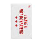 I Have a Hot Boyfriend | Mix & Match Classic Fun-Flirty Lovers’ Towels